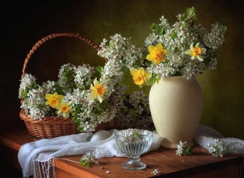 Frühlingsblüten Stillleben