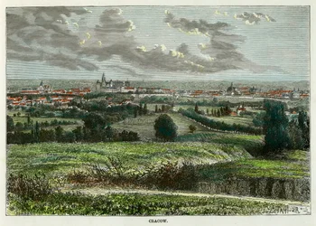Krakau, Polen, um 1880