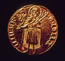 Goldener Florin, die florentinische Münze, die im Renaissancehandel so geschätzt wurde