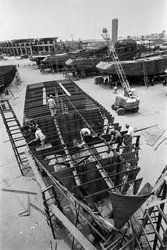 Promecan-Werft, Hafen von Callao, Bau von Ringwadenfischereibooten