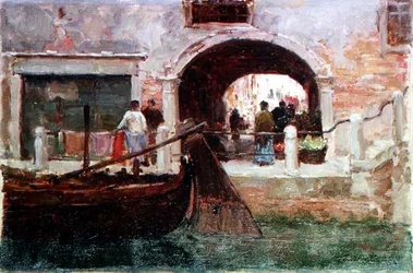 Ein venezianischer Torbogen