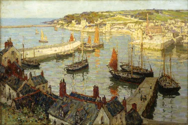 Brixham Hafen