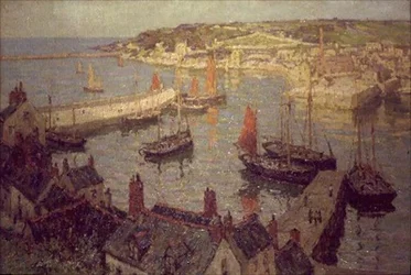 Brixham Hafen