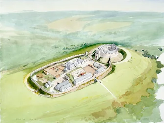 Restormel Castle, 14. Jahrhundert, ca. 1990-2010