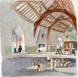 Restormel Castle, 14. Jahrhundert, ca. 1990-2010