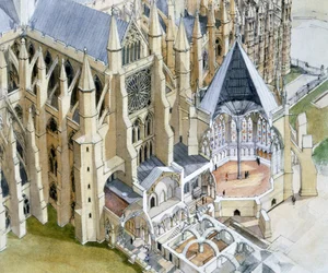 Westminster Abbey, Kapitelhaus, 16. Jahrhundert, ca. 1990-2010