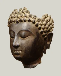 Buddhakopf im Lanna-Stil