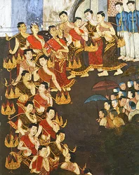 Gruppe junger Mädchen
