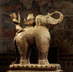 Lanna Bronze Elefant