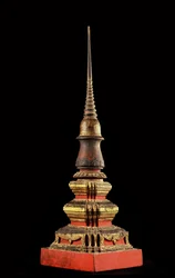 Modell eines Chedi oder Reliquiarturms