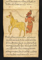 Satra über Wahrsagerei und Ratschläge für ein glückliches und gesundes Leben (Papierfaltbuch)