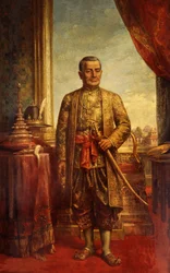 Porträt von Buddha Yodfa Chulaloke