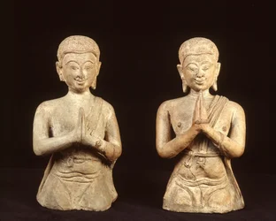 Betende Terrakottafiguren, Sukhothai-Periode