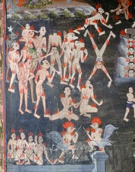Szene eines Infernos