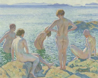 Badende Frauen