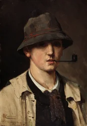 Selbstporträt, um 1880