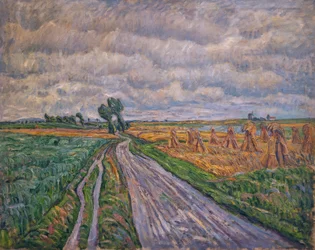 Feldweg in der Mark