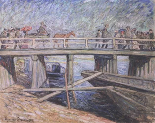 Holzbrücke in Baumgartenbrück