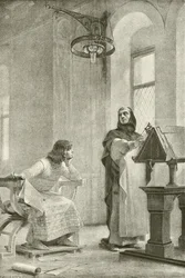 Die Erziehung von Ludwig IX.