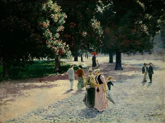 Am Rande des Parks