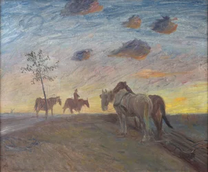 Abendlandschaft