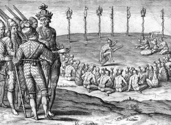 Indischer Häuptling Potano Utina