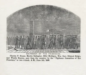 Transport der Gefangenen, veröffentlicht 1856