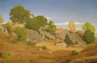 Felsen in Fontainebleau