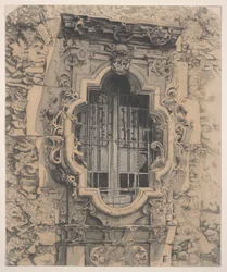 Rosettenfenster, Mission San Jose