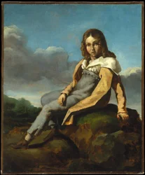 Alfred Dedreux (1810–1860) als Kind
