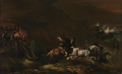 Auffahrende Artillerie