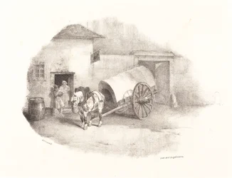 Karrenpferd aus den Limons