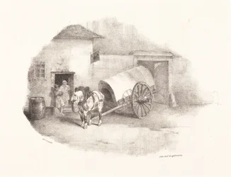 Karrenpferd aus den Limons