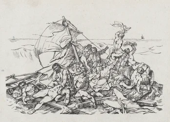 Schiffbruch der Meduse, 1820
