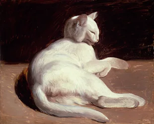 Die weiße Katze, ca. 1817-18