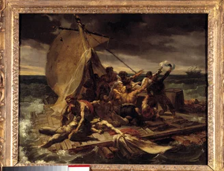 Das Floß der Medusa. Erste Skizzen