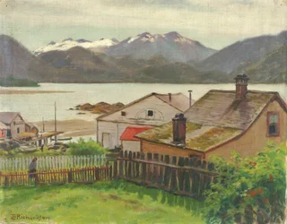 Im alten Viertel, Sitka, 1900