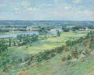 Das Tal der Seine, von den Hügeln von Giverny, 1892