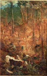 Der Abstieg der Kühe