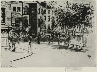 Die Ecke von Cheyne Walk, Chelsea
