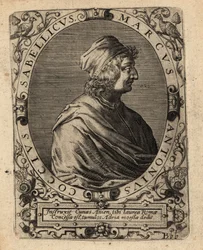 Marcus Antonius Coccius Sabellicus, italienischer Gelehrter