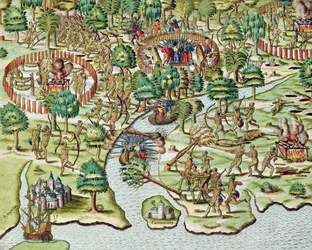 Methoden der Belagerung und des Angriffs, aus 