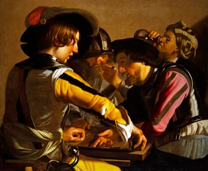 Die Backgammon-Spieler