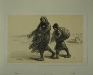 [Der serbische Exodus]