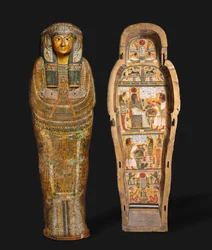 Sarg von Nesykhonsu, Theben, späte 21. bis frühe 22. Dynastie