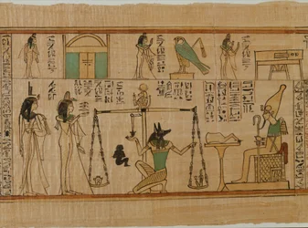 Der Sänger des Amun Nanys Begräbnispapyrus, ca. 1050 v. Chr.