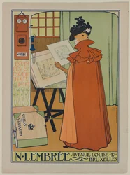 Plakat für die Lembrée-Galerie, 1897