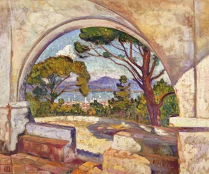 Saint Tropez, Ansicht der Kapelle St, ca. 1920