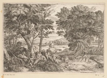 Arkadische Landschaft mit Kephalos und Prokris