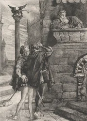Erwache! Was ho! Brabantio! Diebe! Diebe!: Platte 1 aus Othello Akt 1, Szene 1, 1844